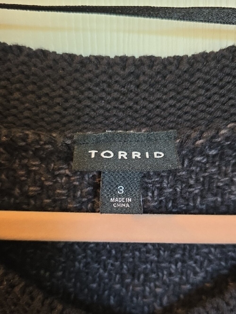 Torrid Charcoal Black Bouclé Button Cardigan - Picture 6 of 6